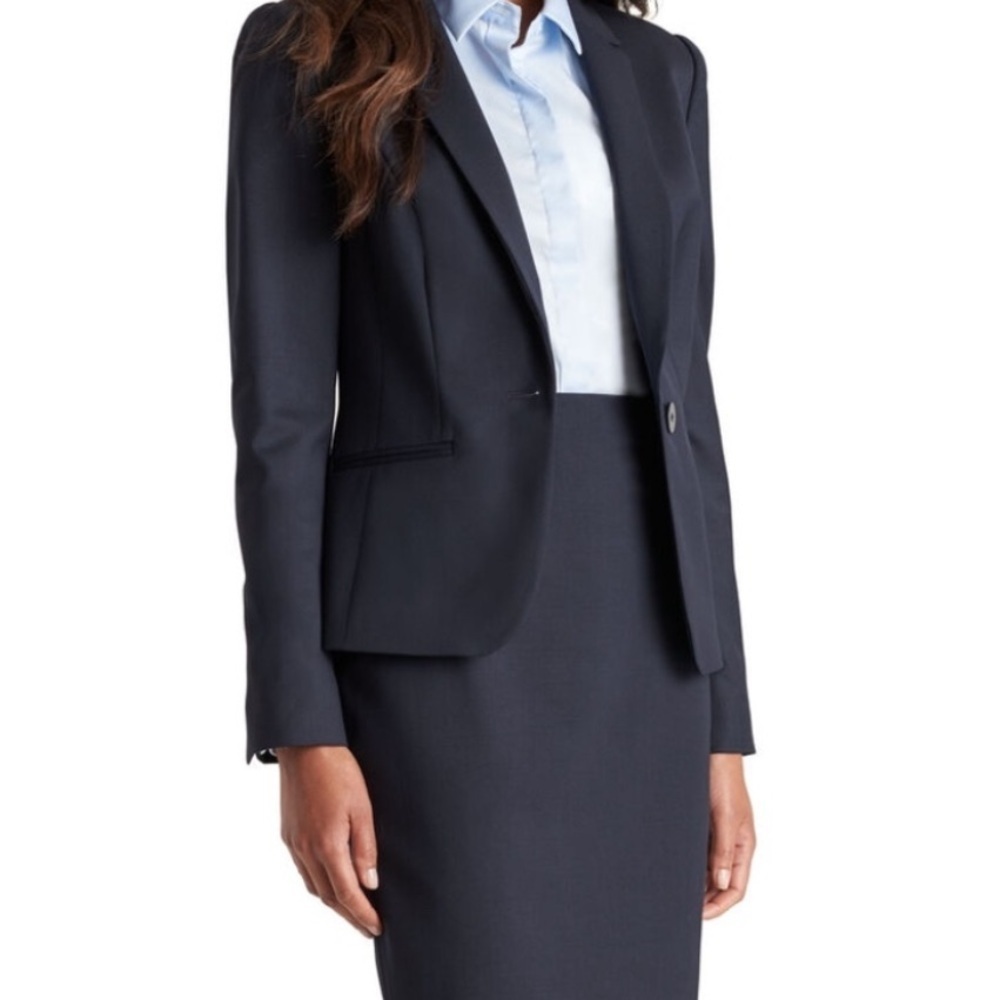 Banana Republic Wool Charcoal Skirt
